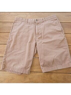 J Crew Shorts Mens 33 Khaki Mercantile Flex Chino Casual Golf Lightweight Shorts